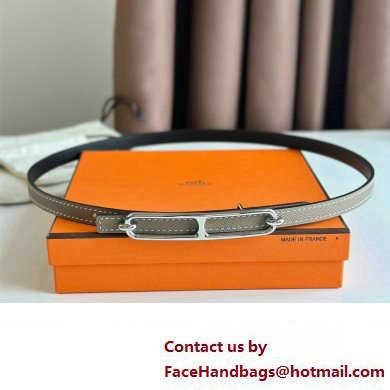 Hermes Roulis belt buckle  &  Reversible leather strap 13 mm 10 2023